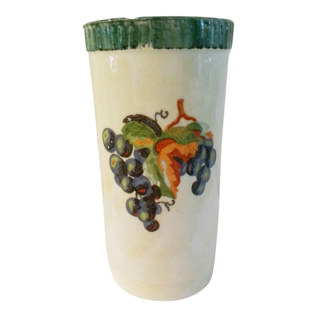 Vintage Italian Pottery Wine Cooler For Sale