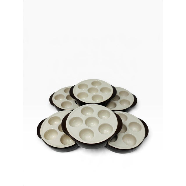 Introduce a touch of authentic mid-century culinary history to your table or open shelving with this matched set of six...