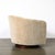 Tan Pair of Mid-Century Biscuit Tufted Mohair Swivel Chairs Signed Milo Baughman For Sale - Image 8 of 12