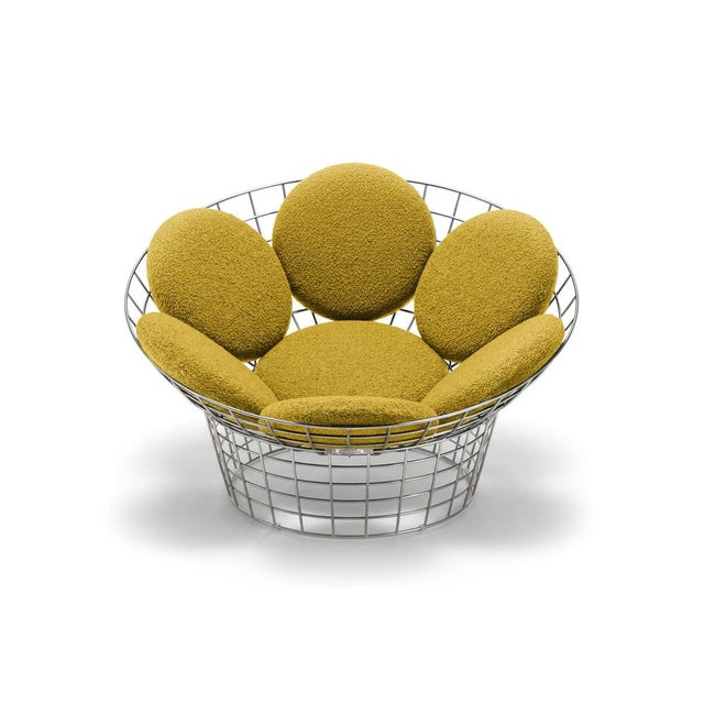 Verner Panton Peacock Chair in Metal by Verner Panton for Karakter X Cassina For Sale - Image 14 of 16