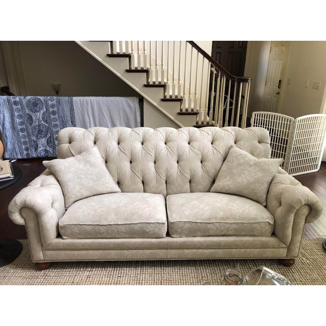 HandTailored Ethan Allen Custom Made Chadwick Sofa Chairish