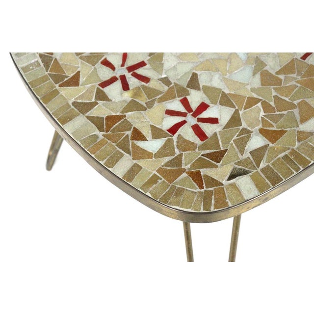 Mosaic Plant Table from Ilse Möbel For Sale - Image 11 of 14