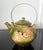 Modern Japanese Studio Pottery Oribe Tea Pot by Ken Matsuzaki For Sale - Image 11 of 17