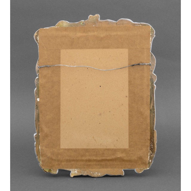 White Serge Roche Style White Painted Wall Mirror For Sale - Image 8 of 8
