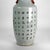 Antique Chinese Pottery Tall Vase With With Floral & Calligraphy C1890 For Sale - Image 6 of 12