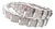 Bulgari Serpenti Viper White Gold Diamond Bangle Bracelet For Sale
