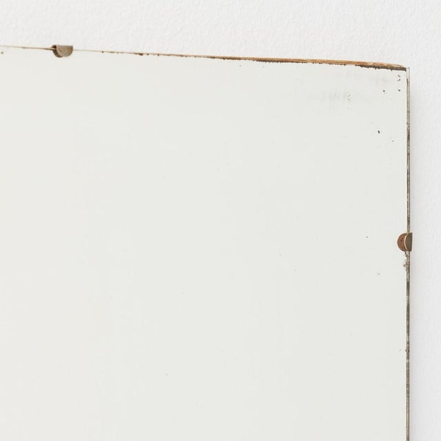 Gold Vintage French Mirror, 1940 For Sale - Image 8 of 14