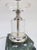 Vintage Art Deco Table Lamps in Glass and Marble, 1940s For Sale - Image 3 of 12