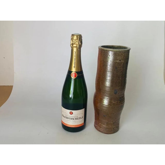 Ceramic Stoneware Vase from La Borne, France, 1960s For Sale - Image 9 of 10