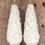 Vintage Coastal Monumental Plaster Floral Table Lamps - a Pair For Sale - Image 9 of 12