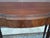 Wood Late 19th Century Sheraton Mahogany Flip Top Card Console Table For Sale - Image 7 of 8