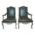 Set of 2, Century Furniture High Back Arm Chairs For Sale