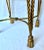 Set of 2 Vintage Italian Gold Gilt Metal Rope and Tassel Nesting Tables For Sale - Image 14 of 14