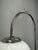 Vintage Art Deco Chrome Floor Lamp with Opaline Globe and Side Table, 1940s For Sale - Image 4 of 11