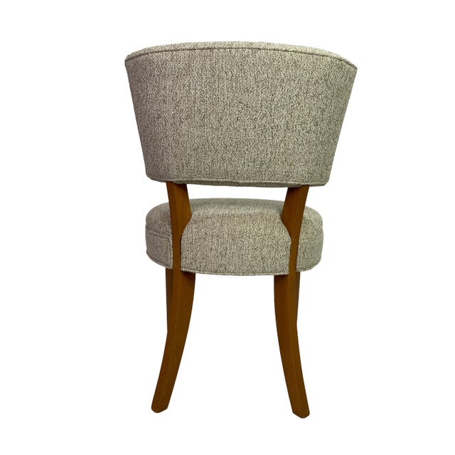 Large Circa 1950s Mid-Century Modern Dining Chair Set — 12 Restored Chairs Including 2 Captain’s Chairs For Sale - Image 15 of 17