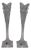Mid-Century Modern Marc Aurel Crystal Candlesticks by Nachtmann, 1990s For Sale