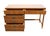 Mid 20th Century Ethan Allen / Baumritter Heirloom Nutmeg Maple CRP Custom Room Plan 48" Student Desk 665 For Sale - Image 5 of 13