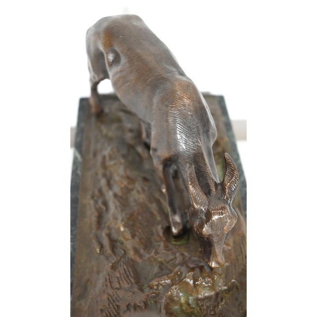 JB. Mêne, Animal Group, Late 1800s, Bronze For Sale - Image 14 of 18