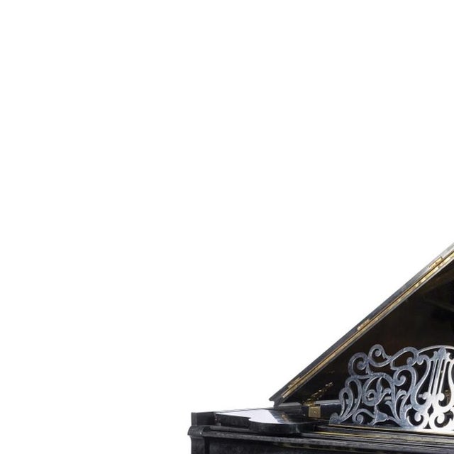 Musical Instruments - Baby Grand Piano - Steingraeber & Sohne. German brand "Steingraeber & Sohne", iron frame, darkened...