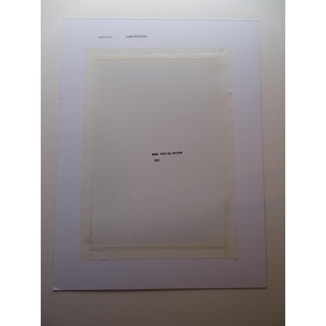 Henri Cartier-Bresson Alberto Giacometti, Rue d'Alésia, 1961 Photolithograph, printed 1979 Bears a stamp on the back:...