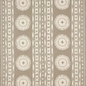Schumacher X Mary Mcdonald Bora Bora Print Fabric in Sea Oyster