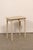 Mid-Century Modern Early 20th Century Swedish Minimalist Beige Wood Side Table For Sale - Image 3 of 11