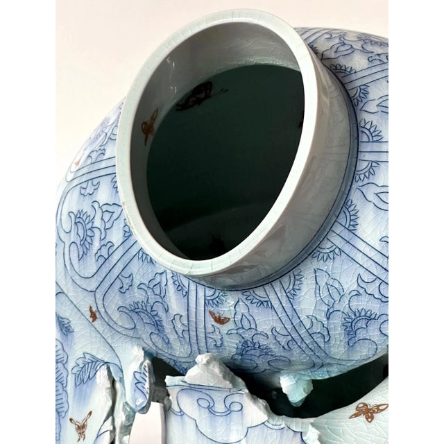 Contemporary Ceramic Sculpture Deconstructed Vase by Steven Young Lee For Sale - Image 10 of 12