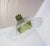 1960s Tulip Pendant Lamp in Green and Clear Murano Glass by Carlo Nason for Mazzega, Italy, 1960s For Sale - Image 5 of 9