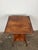 Antique Victorian Spool Bobbin Turned Leg Table For Sale - Image 4 of 13
