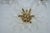 Brass and Crystal Ceiling Lamps, Italy, 1970s, Set of 3 For Sale - Image 15 of 18