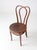 Antique Thonet Austria Bentwood Chair With Embossed Wood Seat For Sale - Image 4 of 15