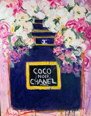 CoCo Noir, Bet You Can Almost Smell the Intoxicating Fragrance ..., Original Painting