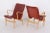 Bruno Mathsson Mina Armchairs by Bruno Mathsson for Dux, Sweden, 1970s, Set of 2 For Sale - Image 4 of 16