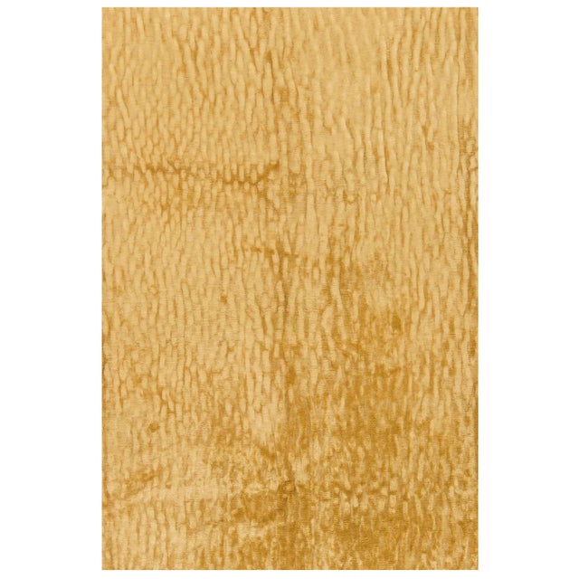Contemporary Abstract Sand Dunes Silk Tibetan Rug by Doris Leslie Blau For Sale