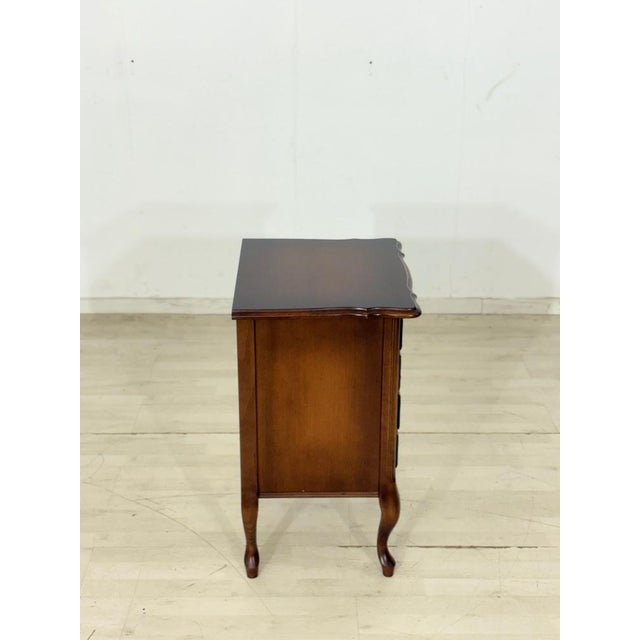 Wood Chippendale Chest of Drawers / Vintage Washstand / Living Room Cabinet For Sale - Image 7 of 9