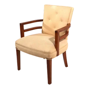 Machine Age Art Deco Arm Chair in the Style of Gilbert Rohde