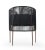 Not Yet Made - Made To Order Black Caribe Dining Chair by Sebastian Herkner For Sale - Image 5 of 8