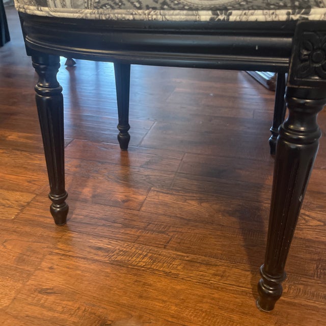 Wood Ethan Allen Louis XVI Style Side Chair For Sale - Image 7 of 11