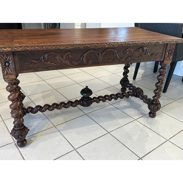 Antique Mid-19th Century Desk, France For Sale - Image 12 of 18