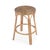 Tobias 24 in. Seat Height Round Rattan Backless Counter Stool, Natural Hyacinth For Sale In Chicago - Image 6 of 6