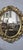1910s Large Deep Carved Oval Gilt Mirror, 1910 For Sale - Image 5 of 14