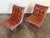 Vintage 1970's Cognac Leather Swedish Lounge Chairs For Sale - Image 12 of 15
