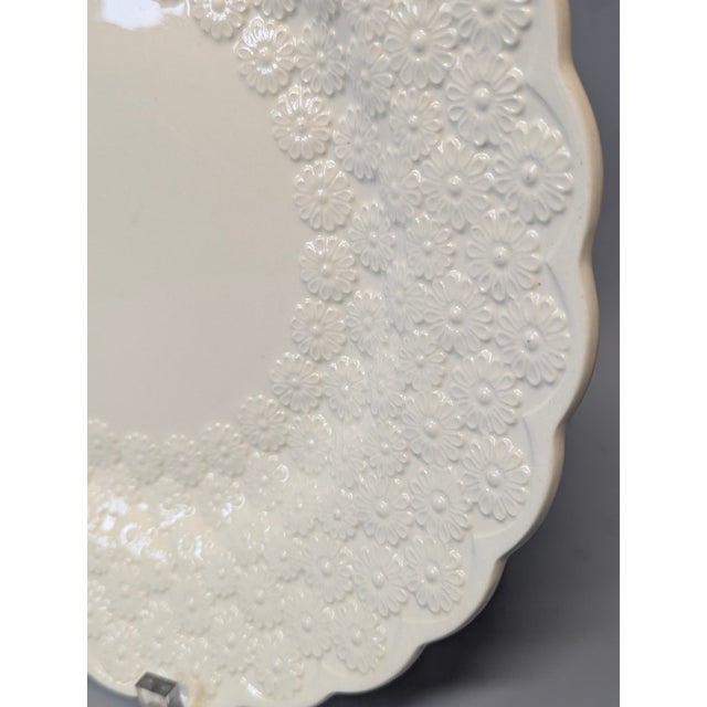 1920s Spode 'Imperial Fancies' Embossed Large Primrose Bowl For Sale - Image 12 of 12