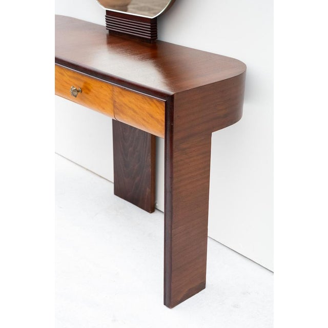 Vintage Art Deco Console Table, 1940s For Sale - Image 13 of 17