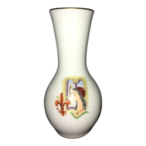 1960s Richard Ginori Porcelain Mini Vase Made in Italy