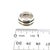 1990s Tiffany & Co Estate Atlas Groove Ring Size 6 Silver 9 mm For Sale - Image 4 of 4