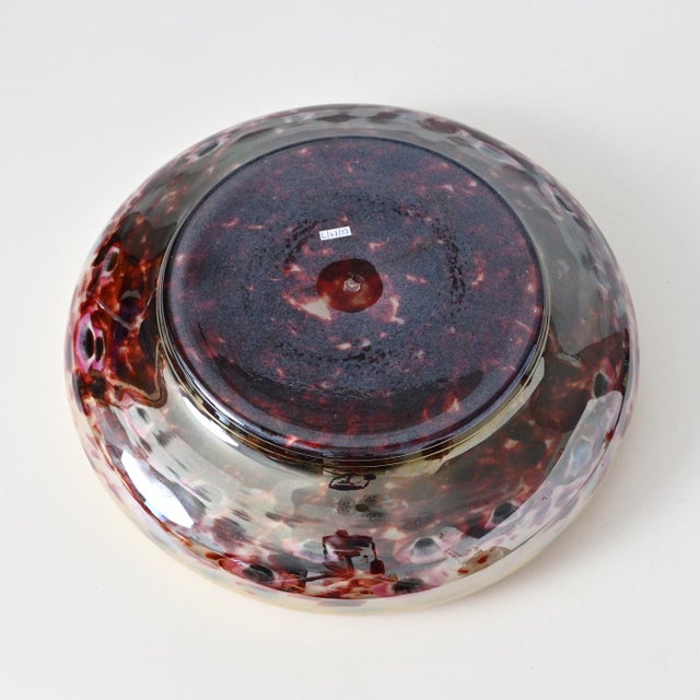 Iridized Millefiori Glass Bowl from Wilhelm Kralik Sohn, 1920s For Sale - Image 9 of 11