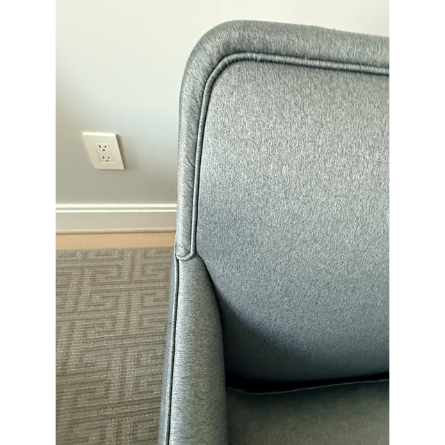 Pair of Gray Lee Industries Swivel Chairs For Sale In Washington DC - Image 6 of 15