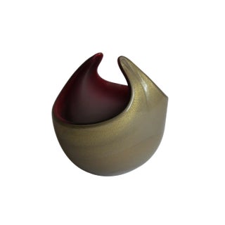 Viennese Bowl in Murano Glass, 1950s For Sale