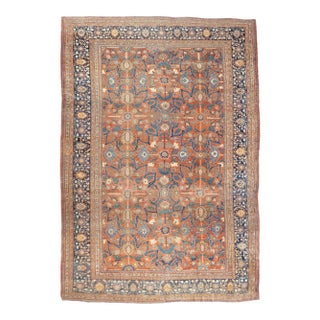 Antique Persian Farahan Sarouk Rug 8’10" X 12’3” For Sale